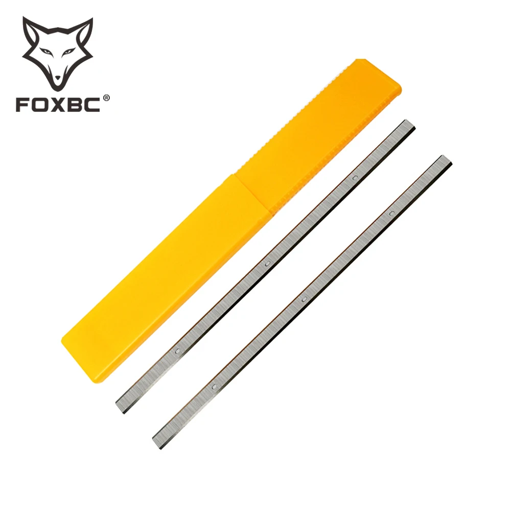 FOXBC 320x12x1.5mm 플레너 블레이드 Triton TPT125 DELTA 22-560 TP400LS Craftsman 21758 Wen 6550 12.5 인치 2pcs 용 칼