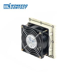 9803 230 공기 필터 산업용 120mm 팬 전기 캐비닛 쿨러 환기 방수 루버 송풍기 배기 220V 230V 240V