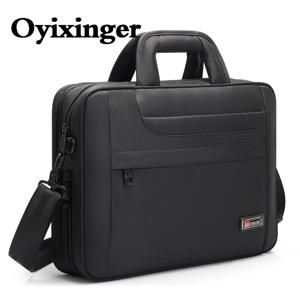 OYIXINGER 남성용 노트북 가방, 메신저 비즈니스 컴퓨터 가방, 샤오미 델 맥북용 서류 가방, 14 인치 남성 숄더 핸드백