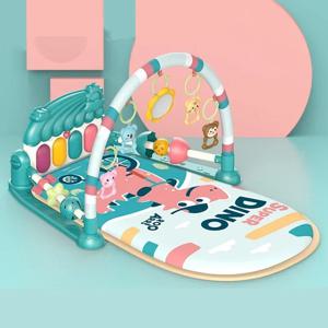 새로운 아기 활동 체육관 음악 랙 놀이 매트 아이 깔개 퍼즐 카펫 피아노 키보드 유아 Playmat 크롤링 게임 패드 아기 장난감 선물