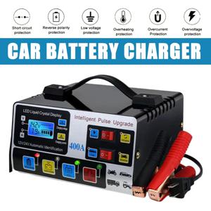금속 자동차 배터리 충전기 12V24V 220W 전체 자동 자동차 배터리 충전기 수리 배터리 충전기 높은 전력 빠른 충전기