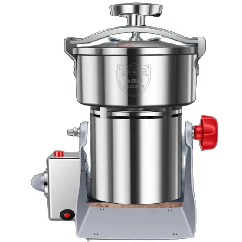 220V 1000g/2000g 곡물 향신료 초본 곡물 커피 건조 식품 분쇄기 밀 연삭 기계 제분소 홈 밀가루 분말 분쇄기