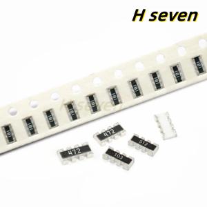 100pcs 0603x4 8P4R 4D03 5% 3216 1206 칩 저항기 네트워크 어레이 0 10 100 470 ohm 0R 10R 100R 470R 1K 10K 20K 100K 470K 1M