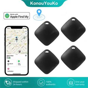 Smart iTag는 Find My APP, Smart Air-Tag 키 지갑 자전거 찾기 분실 방지 추적기, IOS 시스템용 Bluetooth 호환과 함께 작동합니다.
