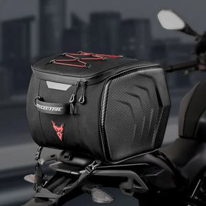 Motocentric 방수 오토바이 헬멧 가방 다기능 오토바이 뒷좌석 가방 고용량 오토바이 가방 라이더 배낭