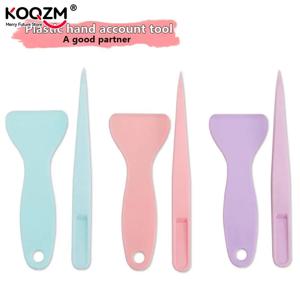 스크랩북 스티커 수공구 플라스틱 트위저 스크레이퍼, 멀티 툴 문구, DIY 정크 저널 앨범, 학용품