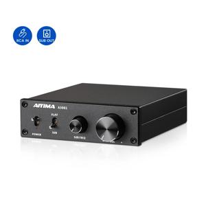 AIYIMA 서브우퍼 앰프 300W HIFI 모노 오디오 파워 앰프, 클래스 D 사운드 앰프, NE5532 OP AMP 볼륨 컨트롤, TPA3255