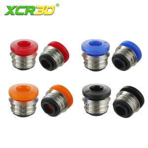 XCR3D 4/8pcs 3D 프린터 부품 공압 피팅 커넥터 2*4 PTFE 튜브 Bowden 퀵 플러그 1.75mm 필라멘트 핫 엔드 압출기 키트