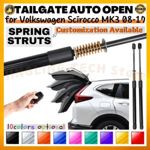 Volkswagen Scirocco MK3 Hatchback 2008-2017 후면 테일게이트 부트 리프트용 스프링이 있는 수량(2) 트렁크 스트럿츠는 충격 흡수 장치를 지원합니다.