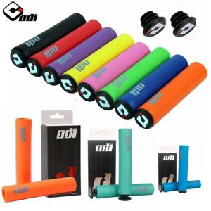 ODI MTB 핸들 바 그립 산악 자전거 접이식 자전거 커버 초경량 안티 슬립 실리카 젤 포밍 플러그 자전거 부품 포함