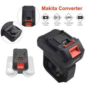 Makita 임팩트 드릴 렌치 스크루 드라이버 용 2 in 1 배터리 변환기 18V 배터리 어댑터 전기 도구 액세서리