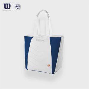 Wilson 2024 Roland Garros 토트 테니스 라켓 가방 경기 팀 라이트 스포츠 테니스 가방 양털 안감 포켓 베이지 라켓 용