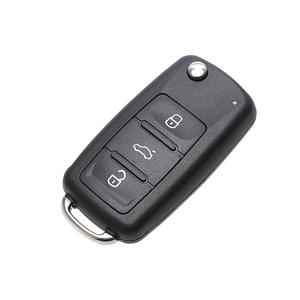 Beetle/Caddy/Eos/Golf/Jetta/Polo/Scirocco/Tiguan/Touran/UP 용 빈 자동차 키 VW 자동차 키 쉘 원격 플립 3 버튼