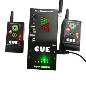새로운 Power Point Perfect Cue(Cue Commander) Super Cuelight 발표자 원격 PPT 스위처. 한 번에 4개의 장치를 견인 지원