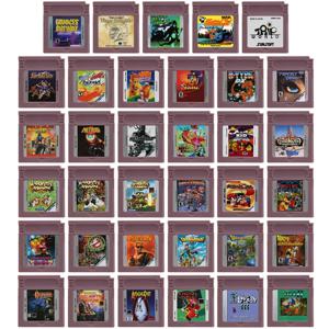 GBC 게임 카트리지 16 비트 비디오 게임 콘솔 카드 Castlevania Dragon Warrior Metroid Harvest Moon Shantae for Retro Fans Gift