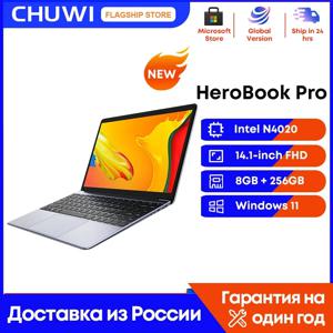 CHUWI HeroBook Pro 노트북, 8GB RAM, 256GB SSD, 인텔 셀러론 N4020, 듀얼 코어, 14.1 인치 IPS 스크린, 윈도우 11 노트북 노트북