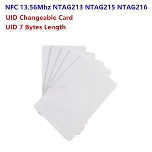 Ntag215 Ntag213 Ntag216 스마트 카드 UID 변경 가능 복사 복제 백업 중복용 13.56Mhz NFC 태그