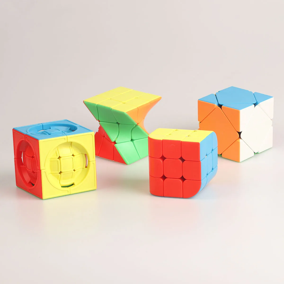 JudyCube GAN 스큐브 마그네틱 매직 스피드 큐브, 강화 UV 코팅, 전문 피젯 장난감, GAN 스큐브 Cubo Magico