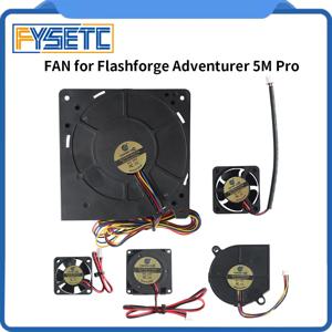 Flashforge Adventurer 5M Pro 3010/4010/4020/5015/12032/5020 팬 5M Pro 핫엔드 보드용 24v 빠른 열 방출