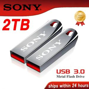 소니 오리지널 2TB Usb3.0 플래시 드라이브 고속 금속 Pendrive 1TB 32GB 휴대용 Usb 드라이브 방수 Memoria Usb 플래시 디스크