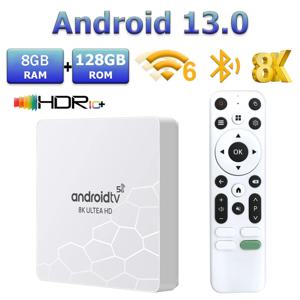 Q96 OHP 8K Hisilicon Hi3798M 스마트 TV 박스 안드로이드 13 쿼드 코어 8GB 128GB 지원 8K 4K HD IPTV 4G 5G 듀얼 Wifi6 OTA 셋톱 박스