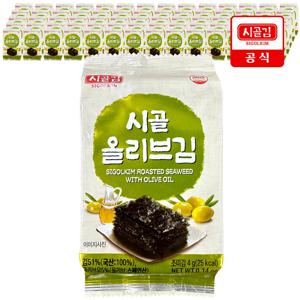시골 올리브김(도시락김) 4g 108봉