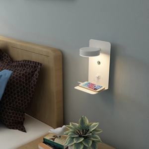 LED 벽 조명 실내 휴대폰 충전 USB 벽 램프, 스위치 포함, 침실 머리맡 독서등, 거실 장식 인테리어 벽등 거울 벽조명 거실서랍장 인테리어 조명 거실등 방 꾸미기 빈티지 벽인테리어 등 거실 소파 거실조명 홈인테리어 벽램프 인테리어조명 화장대 조명 계단 바우하우스 조명 벽부등 화장대조명 수면등 벽 장식 벽걸이 조명 조명 스탠드 홈데코 샹들리에 주방등 천장 조명