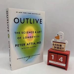 Outlive by Peter Attia 장수의 과학과 예술 영어 단행본