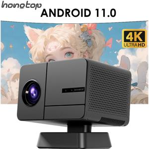 P50 글로벌 스마트 프로젝터, 안드로이드 11, 4K 와이파이 블루투스, 안드로이드 일렉트릭 포커스, 1080P 홈 시네마, 야외 휴대용 프로젝터