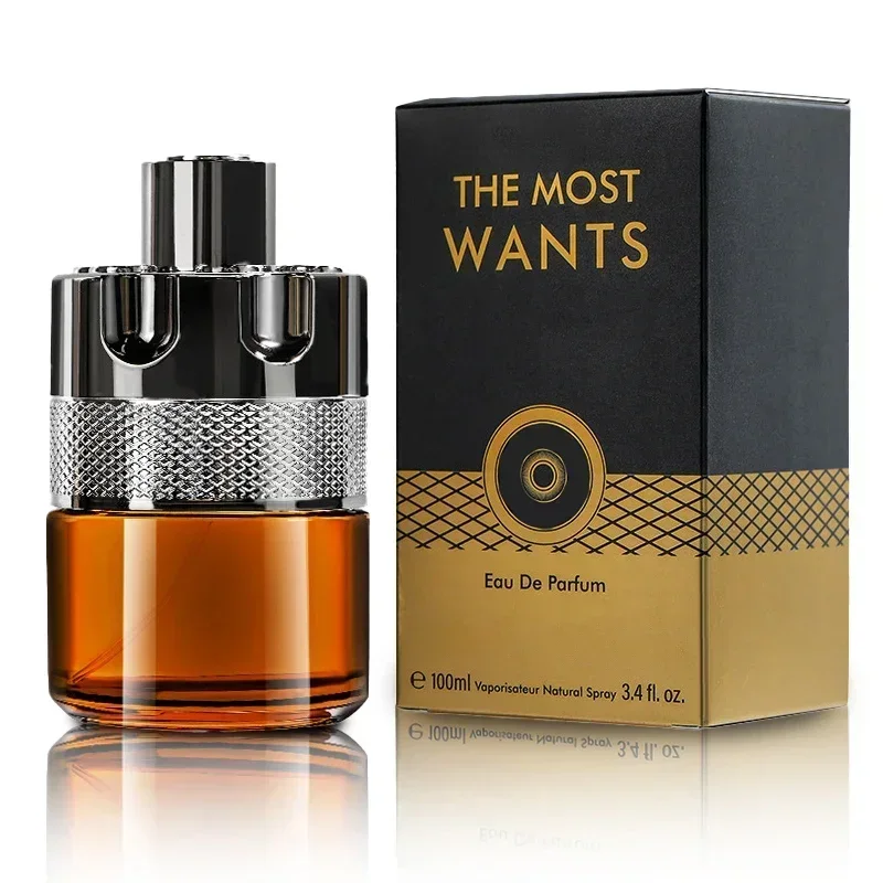 100ml Mens Charm Cologne 오리지널 향수 고품질의 강력한 페로몬은 여성에게 적합한 외출 파티 향수를 유치합니다.