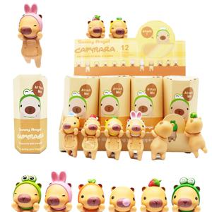 새로운 써니 엔젤 Capybara 시리즈 히퍼 수확 귀여운 히피 인형 유행 자동차 휴대 전화 장식품 만두 어린이 장난감 선물