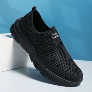 YRZL 경량 남성 캐주얼 신발 남성 캐주얼 스니커즈에 통기성 슬립 Anti-slip 남성 플랫 야외 운동화 크기 38-46