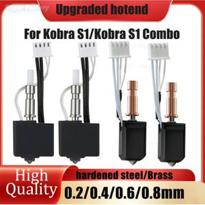 Kobra S1 ComboPrint 헤드 압출기 키트 용 200K 업그레이드 핫 엔드 Anycubic Kobra S1/ACE Pro 세라믹 가열 핫 엔드 용 핫 엔드