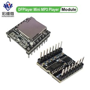 DFPlayer 미니 MP3 플레이어 모듈 V3.0 16P TF 카드 U 디스크 미니 MP3 DF 플레이어 오디오 음성 모듈 보드