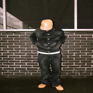 레트로 고딕 Tracksuit 남자 새로운 Y2k 청바지 남자 의류 대형 스트라이프 패턴 자켓 운동복 두 조각 세트 남성용 의류