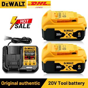 DEWALT 정품 배터리, 20V, 6AH, 충전식 리튬 이온 배터리, DEWALT,DCB115,DCB69 DCB118, 고속 충전, 공구 배터리 20V