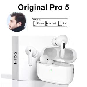 Air Pro 5 TWS Max 무선 블루투스 이어폰 이어폰 형 이어폰 Apple iPhone Android 헤드폰 용 스포츠 소음 차단 헤드셋