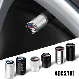 4PCS 자동차 바퀴 타이어 밸브 모자 타이어 림 줄기 커버 Bmw 성능 M E46 E90 E60 F30 F10 E36 G20 E92 X2 X5 용 자동 배지 장식