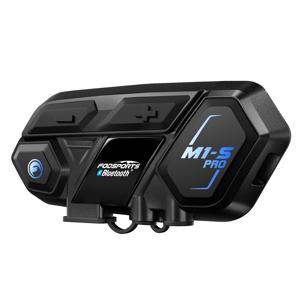 Fodsports M1-S Pro 오토바이 인터콤 헬멧 블루투스 헤드셋, 8 라이더 2000M