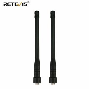 RETEVIS HA01 텔레스코픽 SMA-F 안테나 VHF/UHF 144/430Mhz Kenwood Baofeng UV-5R/UV-82/888S H777/RT29/RT-5R 워키 토키