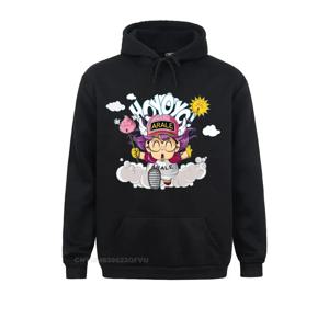Arale Men For Men Dr Slump Toriyama 애니메이션 만화 90s 귀여운 로봇 80s 빈티지 퓨어 코튼 티셔츠 풀오버 까마귀 새해 복 많이 받으세요