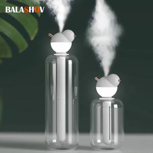 USB 공기 가습기 LED 휴대용 자동 디퓨저 자동차 정수기 홈 오피스 가습을위한 아로마 디퓨저 안개 제조기 분리형