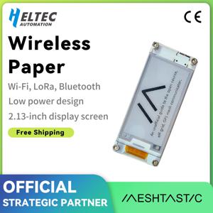 Heltec Meshtastic ESP32 무선 종이 Eink 디스플레이, 스마트 가격 태그 전자 선반 라벨, Bluebooth SX1262 LoRa 및 WiFi
