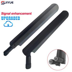 2pcs 듀얼 밴드 WIFI 안테나 10dBi 2.4G 5G 5.8G SMA 남성 증폭기 WLAN 라우터 Singal 부스터