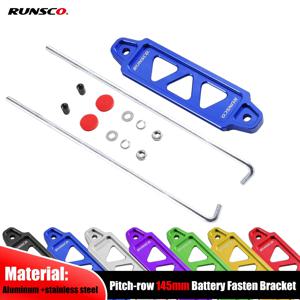알루미늄 빌렛 자동차 배터리 타이 다운 Honda Civic ACURA INTEGRA 블루 레드 골드 그린 블랙 145mm 용 브래킷 홀더 브레이스 고정