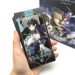 22 시트/세트 핫 게임 Honkai Star Rail HD 타로 카드 포토 카드 엽서 Kafka DanHeng Blade JingLiu 팬 컬렉션 선물