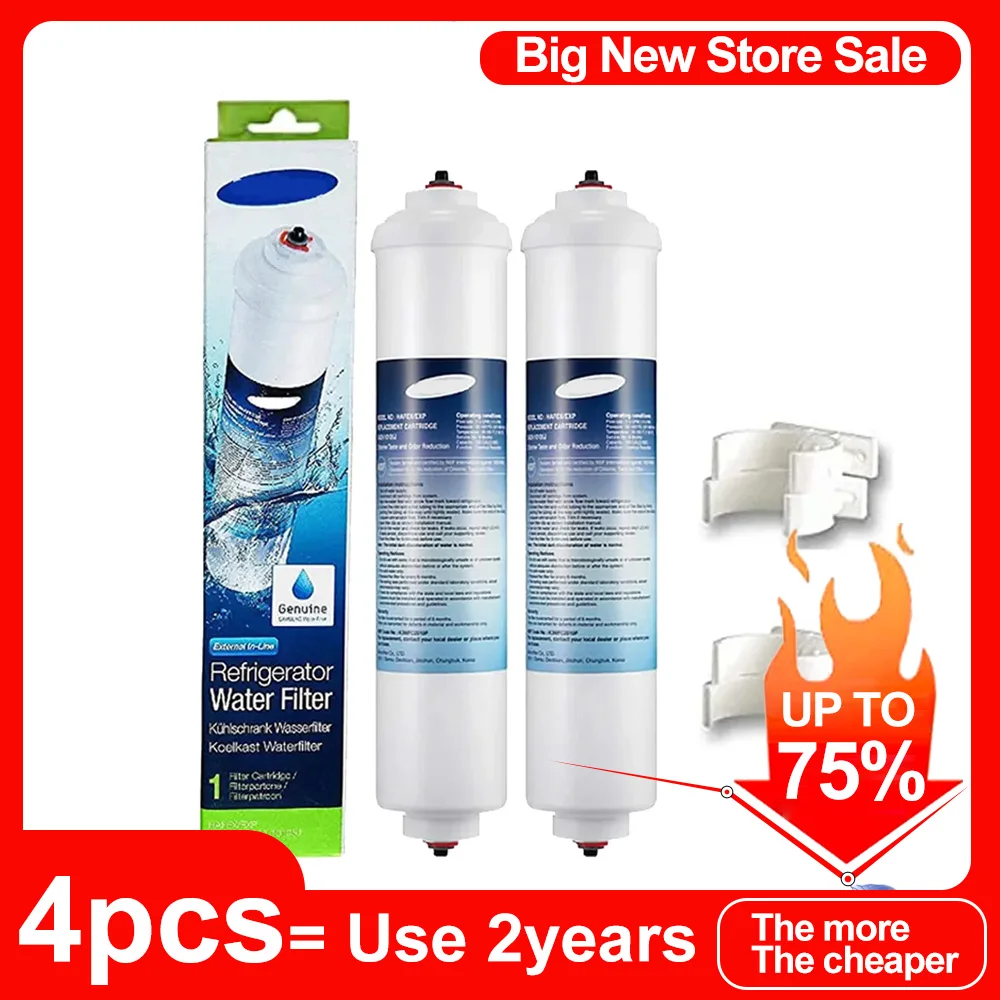 AquaPure Plus HAFEX EXP용 DA29-10105J 냉장고 정수 필터 인라인 정수 필터와 호환 가능