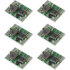 미니 MP1584EN DC-DC 벅 컨버터, 3A 전원 조절식 전원 공급 모듈, 스텝 다운 전원 모듈, 24V ~ 12V, 9V, 5V, 3V, 6 개