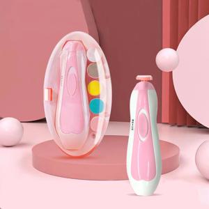 어린 아기를 위한 전동 손톱깎이, 핑크와 블루 색상으로 제공, 더 안전하고 안심할 수 있는 애완동물용 손톱깎이