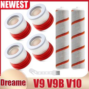 Xiaomi Dreame V8 V9 V9B V9P XR V10 V11 무선 핸드 헬드 진공 청소기 메인 브러시 HEPA 필터 용 예비 부품